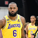 LeBron James attends the Los Angeles Lakers media day on September 26, 2022 in El Segundo, California. (Photo by Frederic J. BROWN / AFP) (Photo by FREDERIC J. BROWN/AFP via Getty Images)